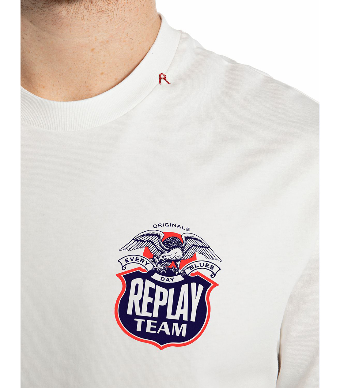 リラックスフィット ヘビーコットンジャージーグラフィック Tシャツ 詳細画像 ホワイト 4